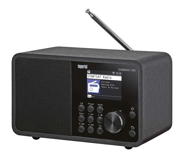 IMPERIAL Imperial DABMAN i160 DAB+ and Internet radio Black - 1535017 - zdjęcie